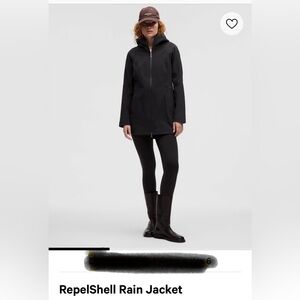 Lululemon Repellshell rain jacket- perfect like new condition!